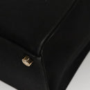 FENDI VERSACE Collaboration Fenderche Tote Bag Canvas 2way Black Auth bs23664-16