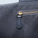 FENDI VERSACE Collaboration Fenderche Tote Bag Canvas 2way Black Auth bs23664-20