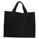 FENDI VERSACE Collaboration Fenderche Tote Bag Canvas 2way Black Auth bs23664-2