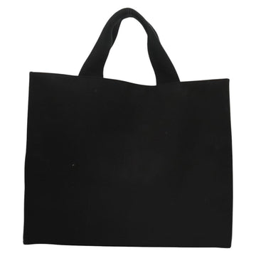 FENDI VERSACE Collaboration Fenderche Tote Bag Canvas 2way Black Auth bs23664 - 0