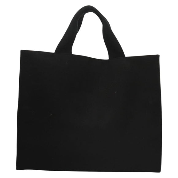 FENDI VERSACE Collaboration Fenderche Tote Bag Canvas 2way Black Auth bs23664