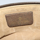 GUCCI GG Supreme Web Sherry Line Bag PVC Beige Gold 39 02 026 Auth bs23685-18