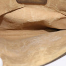 GUCCI GG Supreme Web Sherry Line Bag PVC Beige Gold 39 02 026 Auth bs23685-10