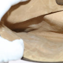 GUCCI GG Supreme Web Sherry Line Bag PVC Beige Gold 39 02 026 Auth bs23685-20