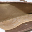 GUCCI GG Supreme Web Sherry Line Bag PVC Beige Gold 39 02 026 Auth bs23685-11