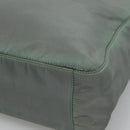 PRADA Hand Bag Nylon Green Auth bs23688-8