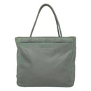 PRADA Hand Bag Nylon Green Auth bs23688-13