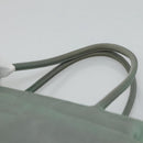 PRADA Hand Bag Nylon Green Auth bs23688-14