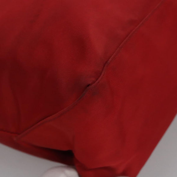 PRADA Tote Bag Nylon Red Auth bs23689