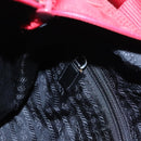 PRADA Tote Bag Nylon Red Auth bs23689-22