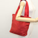 PRADA Tote Bag Nylon Red Auth bs23689-24
