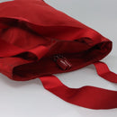 PRADA Tote Bag Nylon Red Auth bs23689-7