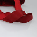 PRADA Tote Bag Nylon Red Auth bs23689-8