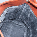 BOTTEGA VENETA Shoulder Bag PVC Leather Black Brown gold Auth bs23702-17