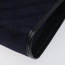 BALENCIAGA Clutch Bag Canvas Navy Auth bs23704-15