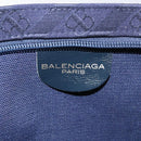 BALENCIAGA Clutch Bag Canvas Navy Auth bs23704-10
