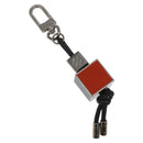 LOUIS VUITTON Porte Cles Tricube Charm metal Silver M67140 LV Auth bs23713-1