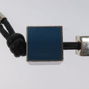 LOUIS VUITTON Porte Cles Tricube Charm metal Silver M67140 LV Auth bs23713-10