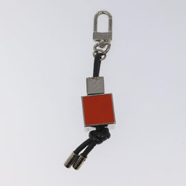 LOUIS VUITTON Porte Cles Tricube Charm metal Silver M67140 LV Auth bs23713 - 0