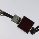 LOUIS VUITTON Porte Cles Tricube Charm metal Silver M67140 LV Auth bs23713-6