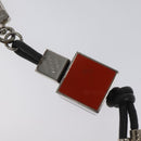 LOUIS VUITTON Porte Cles Tricube Charm metal Silver M67140 LV Auth bs23713-7