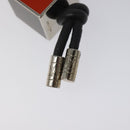 LOUIS VUITTON Porte Cles Tricube Charm metal Silver M67140 LV Auth bs23713-8