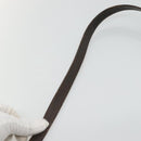 CELINE C Macadam Canvas Shoulder Bag Brown Gold Auth bs23720-8