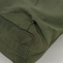 CELINE Tote Bag Nylon Khaki Auth bs23721-14