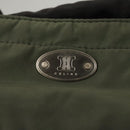 CELINE Tote Bag Nylon Khaki Auth bs23721-17