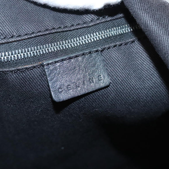 CELINE Tote Bag Nylon Khaki Auth bs23721