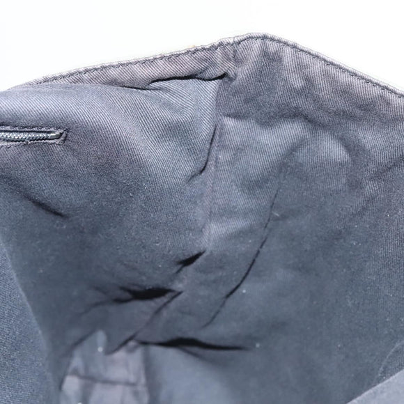 CELINE Tote Bag Nylon Khaki Auth bs23721