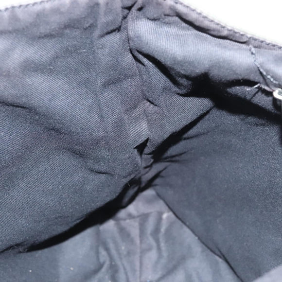 CELINE Tote Bag Nylon Khaki Auth bs23721