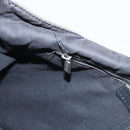 CELINE Tote Bag Nylon Khaki Auth bs23721-21