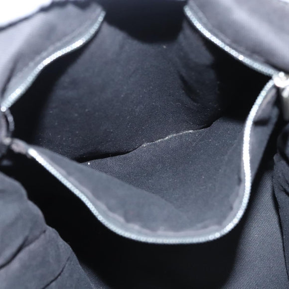 CELINE Tote Bag Nylon Khaki Auth bs23721