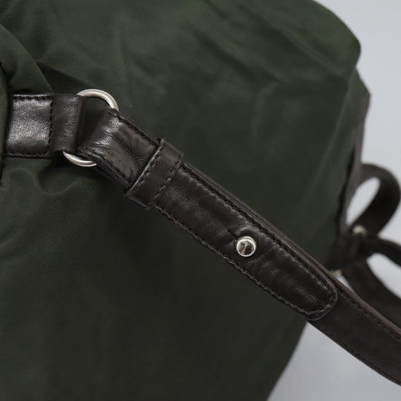 PRADA Backpack Nylon Khaki Auth bs23722