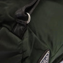 PRADA Backpack Nylon Khaki Auth bs23722-19