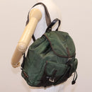 PRADA Backpack Nylon Khaki Auth bs23722-33