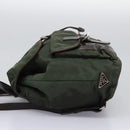 PRADA Backpack Nylon Khaki Auth bs23722-3
