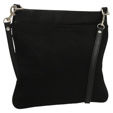 PRADA Shoulder Bag Nylon Black Auth bs23726