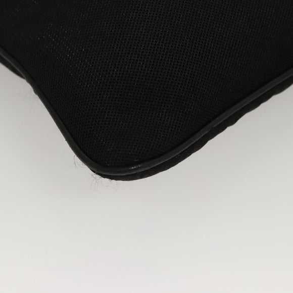 PRADA Shoulder Bag Nylon Black Auth bs23726