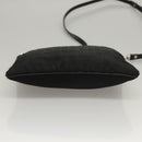 PRADA Shoulder Bag Nylon Black Auth bs23726-5