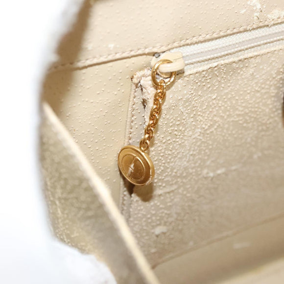 GUCCI Hand Bag Leather 2way Yellow Gold Auth bs23727