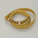 GUCCI Hand Bag Leather 2way Yellow Gold Auth bs23727-22