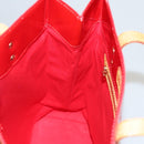 LOUIS VUITTON Monogram Vernis Reade MM Hand Bag Red Rouge M91086 LV Auth bs23730-21