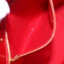 LOUIS VUITTON Monogram Vernis Reade MM Hand Bag Red Rouge M91086 LV Auth bs23730-23