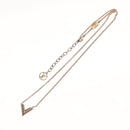 LOUIS VUITTON Collier LV Necklace metal Pink gold M80137 LV Auth bs23736-13