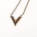 LOUIS VUITTON Collier LV Necklace metal Pink gold M80137 LV Auth bs23736-14