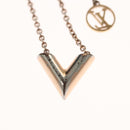 LOUIS VUITTON Collier LV Necklace metal Pink gold M80137 LV Auth bs23736-3
