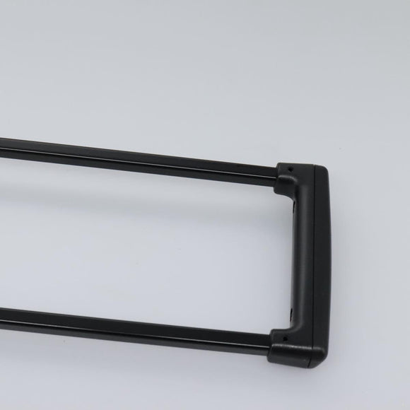 CHANEL Carry Case New Travel line suitcase Nylon Black CC Auth bs23739