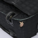 CHANEL Carry Case New Travel line suitcase Nylon Black CC Auth bs23739-20